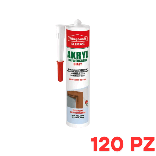 Sigillante acrilico per giunti e fughe - Wkret-Met - 120 PZ
