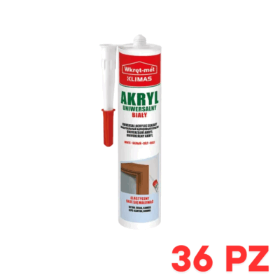 Sigillante acrilico per giunti e fughe - Wkret-Met - 36 PZ
